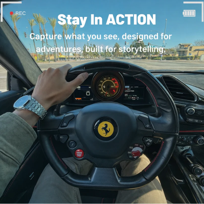 AxCam – 4K/1080p Smallest Magnetic POV Action Camera